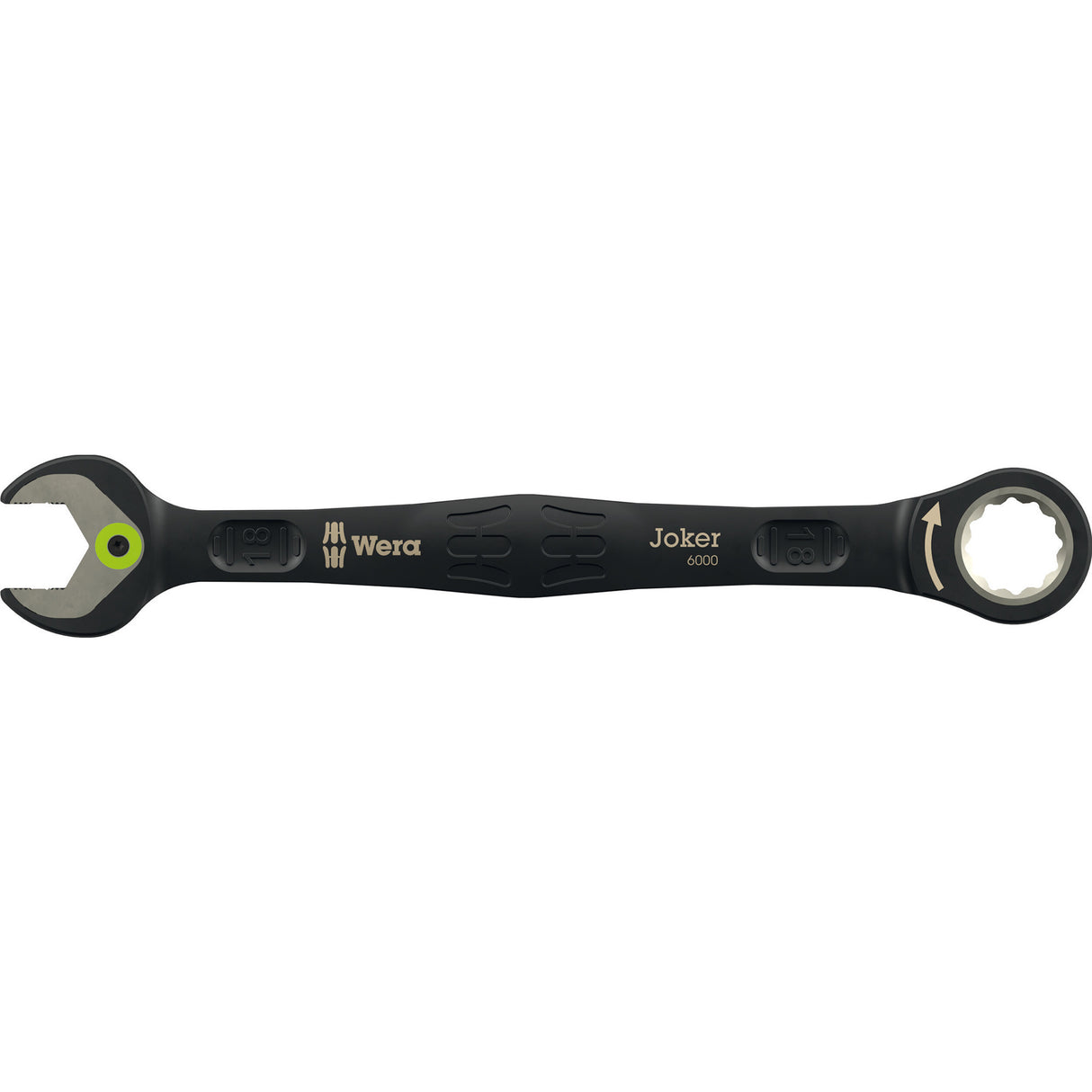 Wera 6000 joker black edition 11 sæt 1 kombination skraldenøglesæt, 11-delt skruenøgle (sort)