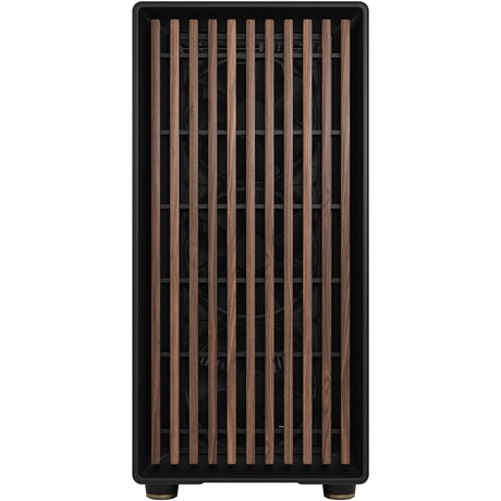 Fractal design nord xl midi tårnhus (sort træfarve | 2x USB-A | 1x USB-C)