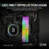 Corsair Vengeance RGB 32 GB DDR5-6000 (2x 16 GB) RAM (sort, cmh32gx5m2b6000c38, xmp 3.0)