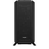 Vær stille! silent base 802 vindue midi tårnhus (sort | 2x USB-A | 1x USB-C | vindue)
