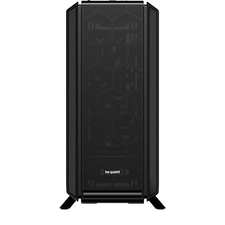 Vær stille! silent base 802 vindue midi tårnhus (sort | 2x USB-A | 1x USB-C | vindue)
