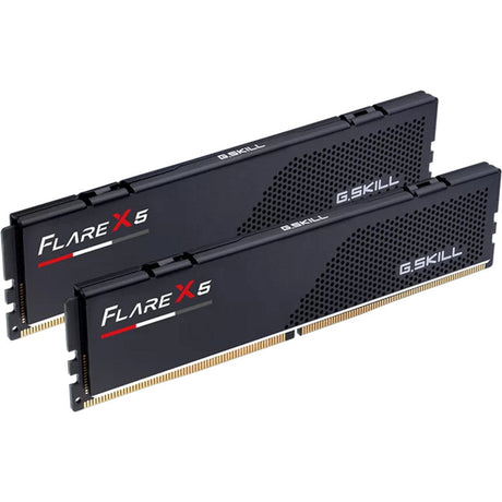 G.skill flare x5 16 gb ddr5-6000 (2x 8 gb) werkgeheugen (zwart, f5-6000j3038f8gh2-fx5, expo)