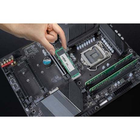 Crucial e100 2 tb ssd (pcie 4.0 x4, nvme, m.2 2280)