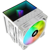 Sharkoon a60 rgb cpu køler (hvid, 4-benet pwm blæserstik)