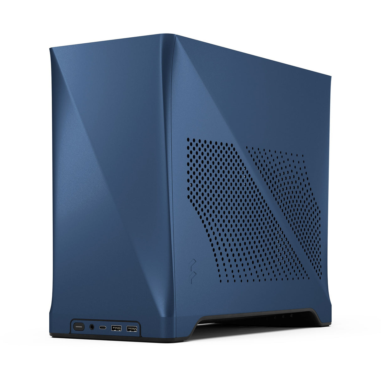 Fractal design æra 2 midnatsblåt mini tårnhus (mørkeblå | 2x USB-A | 1x USB-C)