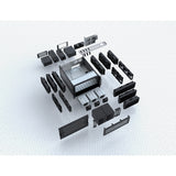 Silverstone rm600 rackhus (sort)