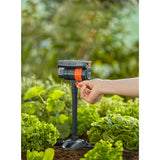 Gardena mikro-dryp-system oscillerende sprinkler os 90 sprinkler (mørkegrå orange)