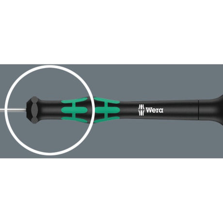 Wera compact micro 21 esd 1 skruetrækker (sort grøn, til elektriske apparater)