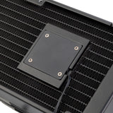 Silverstone xe360pdd vandkøling (sort sølv, 4-benet pwm)