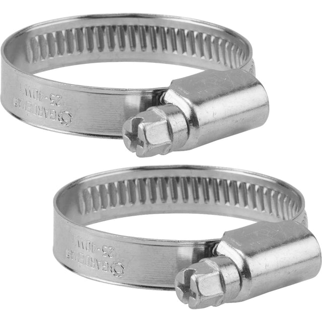 Gardena slangeklemme 25 - 40 mm 1 slangestykke (7193-20, 2 stk.)