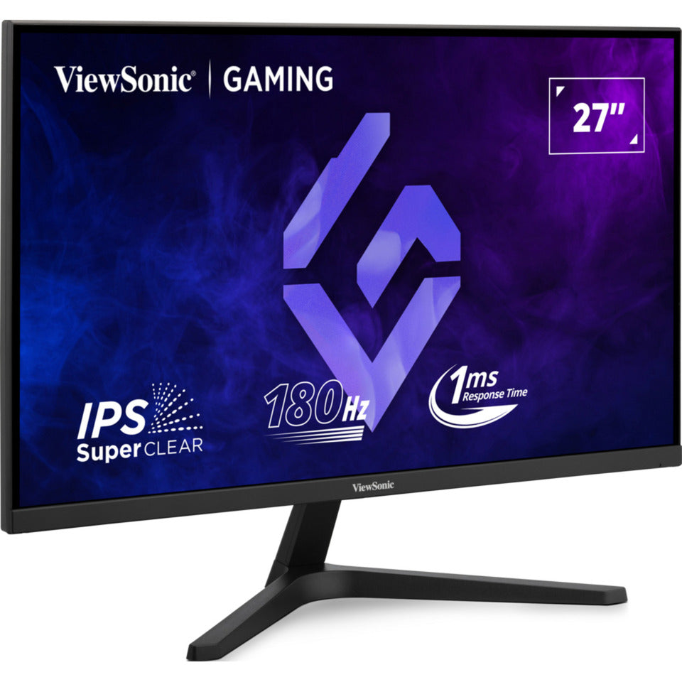 Viewsonic VX27G1-HD 180Hz FHD Gaming Monitor 27 (sort, 2x HDMI, 1x Display Port, 180 Hz)