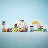 Lego Duplo Town 10447 ambulance med chauffør