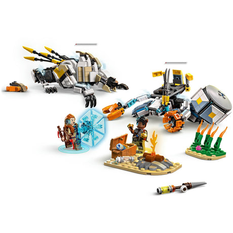 Lego ® Horizon Adventures™ Aloy og Varl vs. shell roller og savtand - 77037