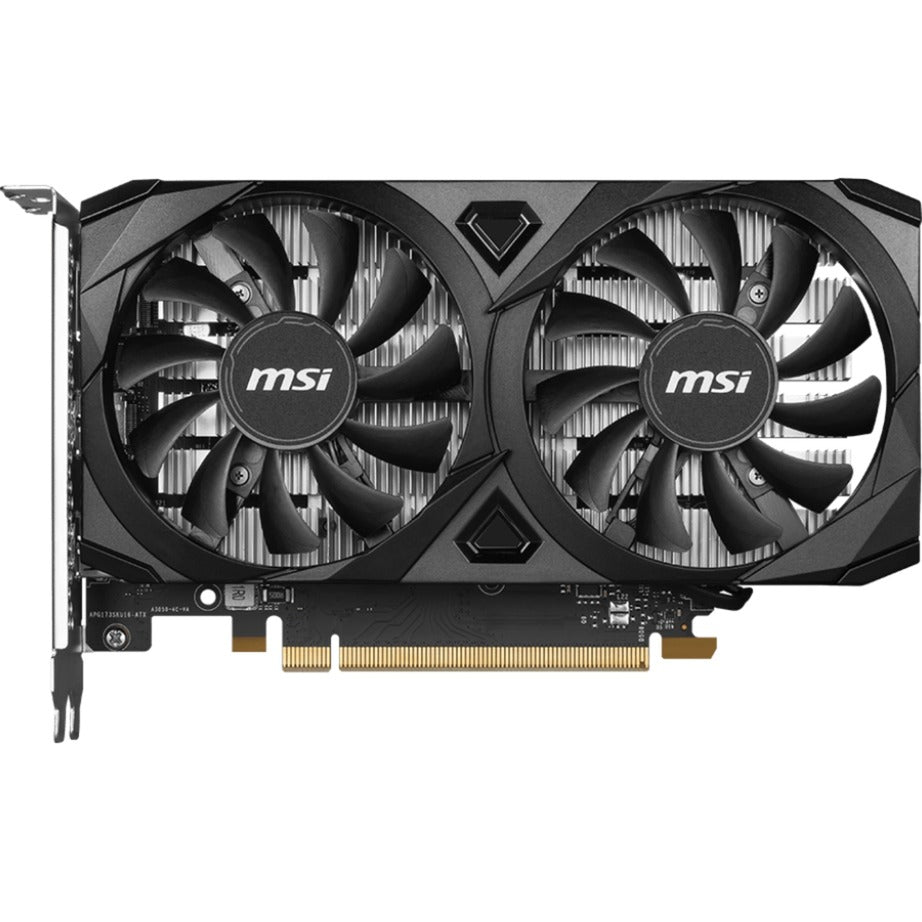 MSI Geforce RTX 3050 Ventus 2x E 6G OC grafikkort (2x HDMI, 1x Display Port, DLSS)