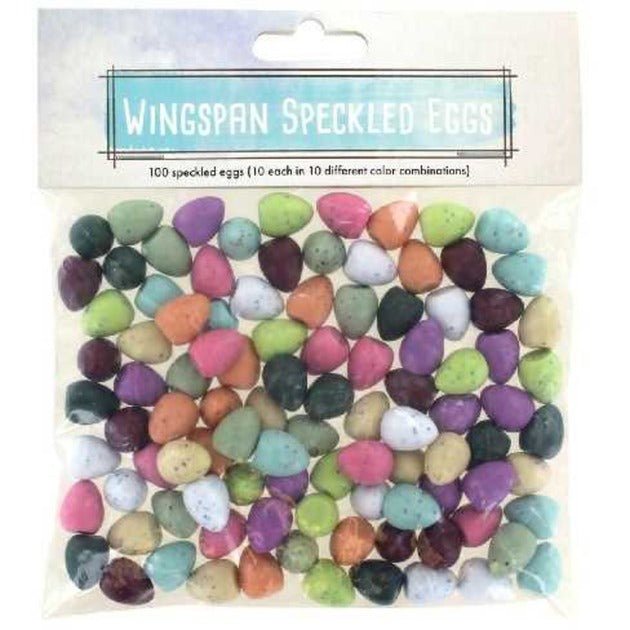 Asmodee wingspan spættede æg brætspil (100 miniature æg)