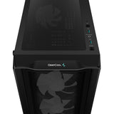 Deepcool CC560 Mesh V2 Midi Tower-hus (sort | 2x USB-A | RGB | Vindue)