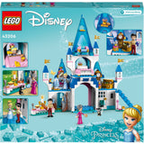 Lego Disney Princess - Askepots slot og det smukke prinsens byggelegetøj (43206)