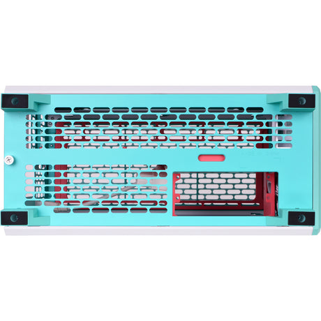 Thermaltake tr100 mint strawberry mini tower behuizing (mint bes | 2x usb-a | 1x usb-c)