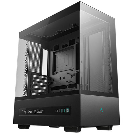 Deepcool ch690 digital midi tårnhus (sort | 2x USB-A | 1x USB-C | hærdet glas)
