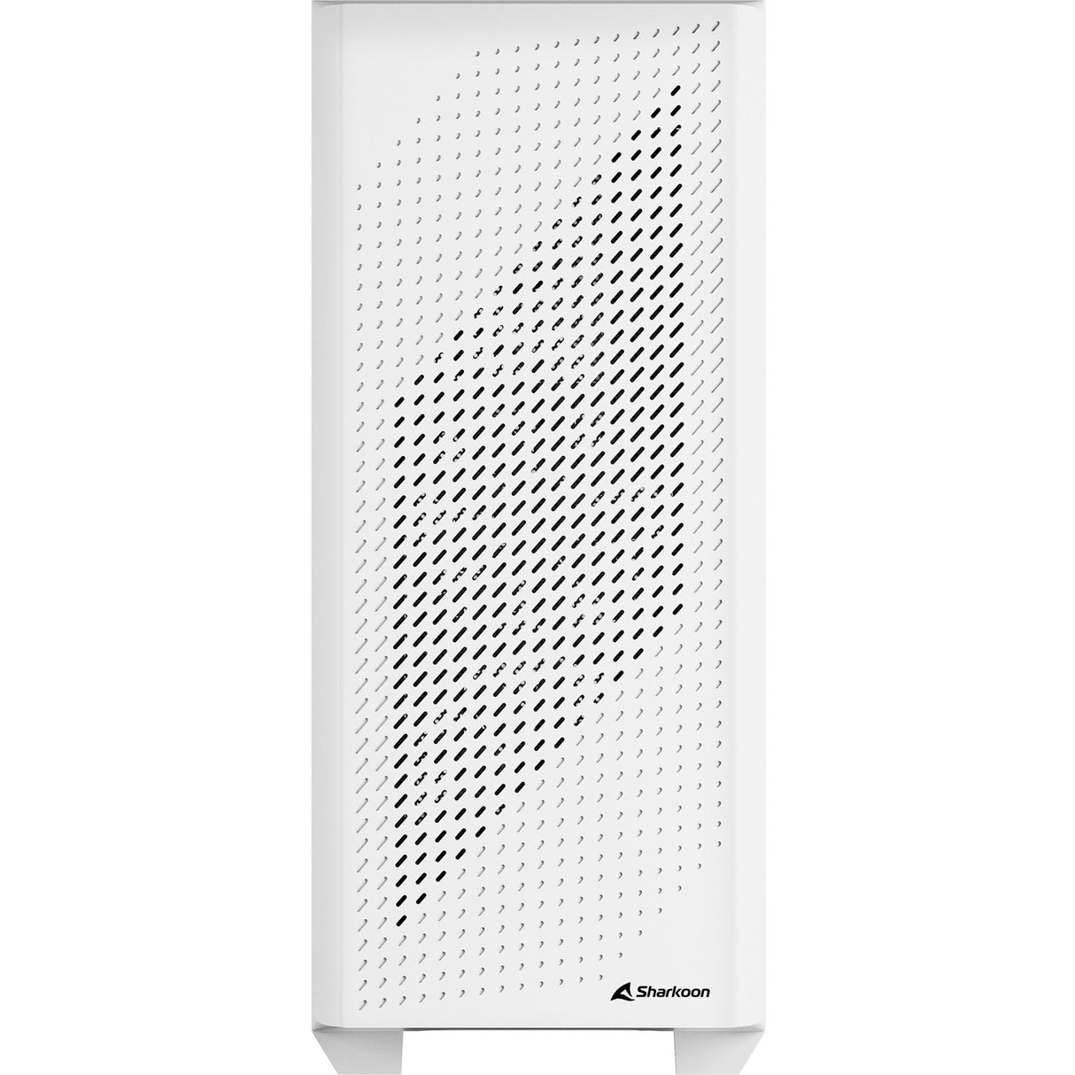 Sharkoon vs9 rgb hvid midi tårnhus (hvid | 2x usb-a | 1x usb-c | rgb | hærdet glas)