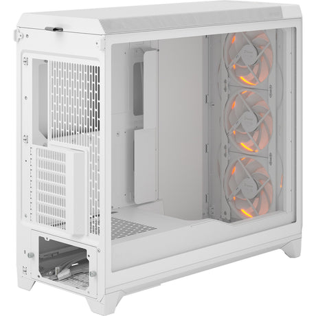 Fractal design meshify 3 xl rgb stort tårnhus (hvid | 2x usb-a | 1x usb-c | rgb | hærdet glas)