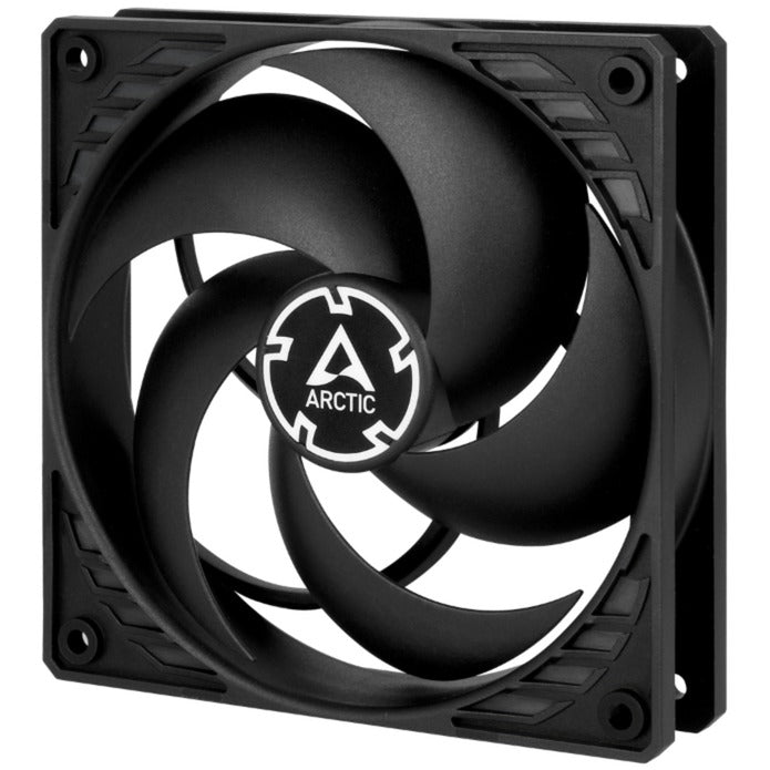 Arctic p12 silent case ventilator (sort, 120 x 120 x 25 mm)