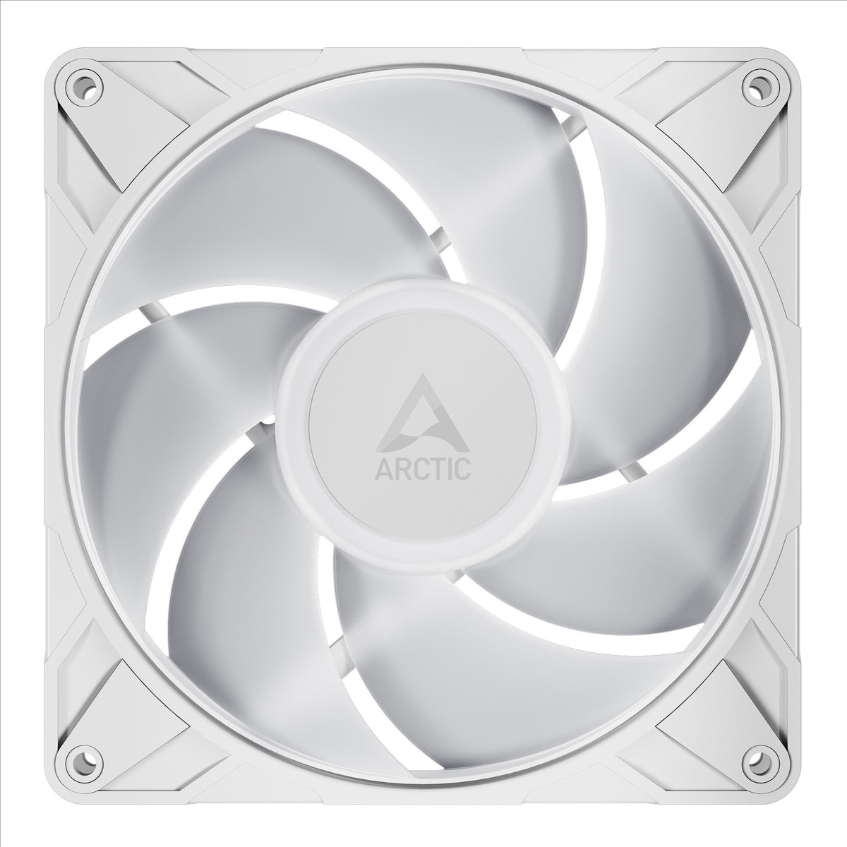 Arctic p14 pro a-rgb kabinet blæser (hvid, 140 x 140 x 27 mm, pwm)