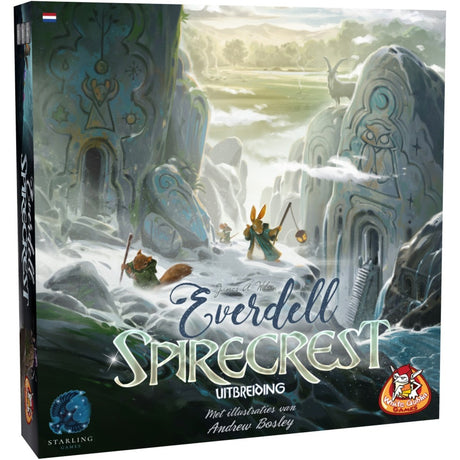 White goblin spil everdell: spirecrest brætspil (hollandsk, ekspansion, 1 - 4 spillere, 60 minutter, fra 10 år)