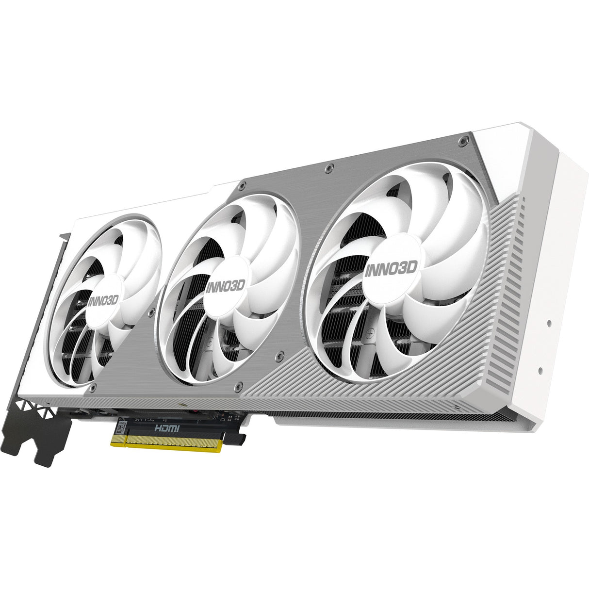 Inno3d geforce rtx 5070 ti x3 oc hvidt grafikkort (hvidt, dlss 4, 3x skærmport, 1x hdmi 2.1)