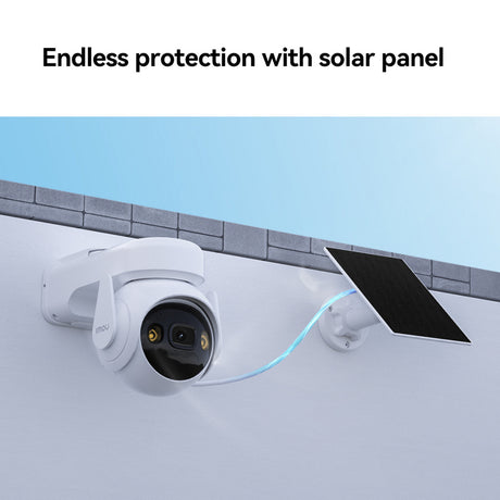 Imou cell pt med solpanel sikkerhedskamera (hvid, 100 % trådløs)