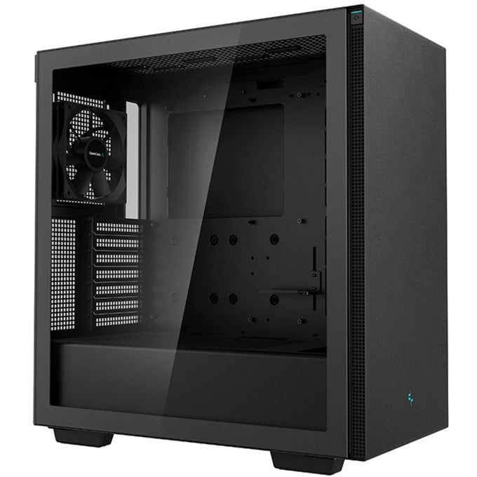 Deepcool ch510 midi tårnhus (sort | 2x USB-A | hærdet glas)
