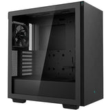 Deepcool ch510 midi tårnhus (sort | 2x USB-A | hærdet glas)