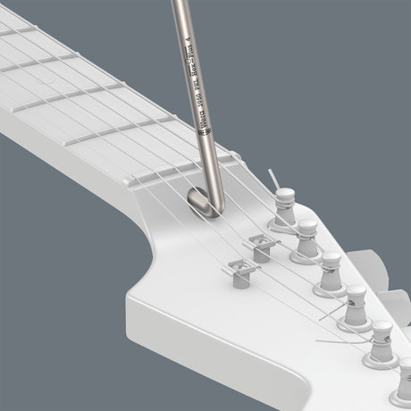 Wera 9100 guitar reparationssæt, 27-delt værktøjssæt (sort)