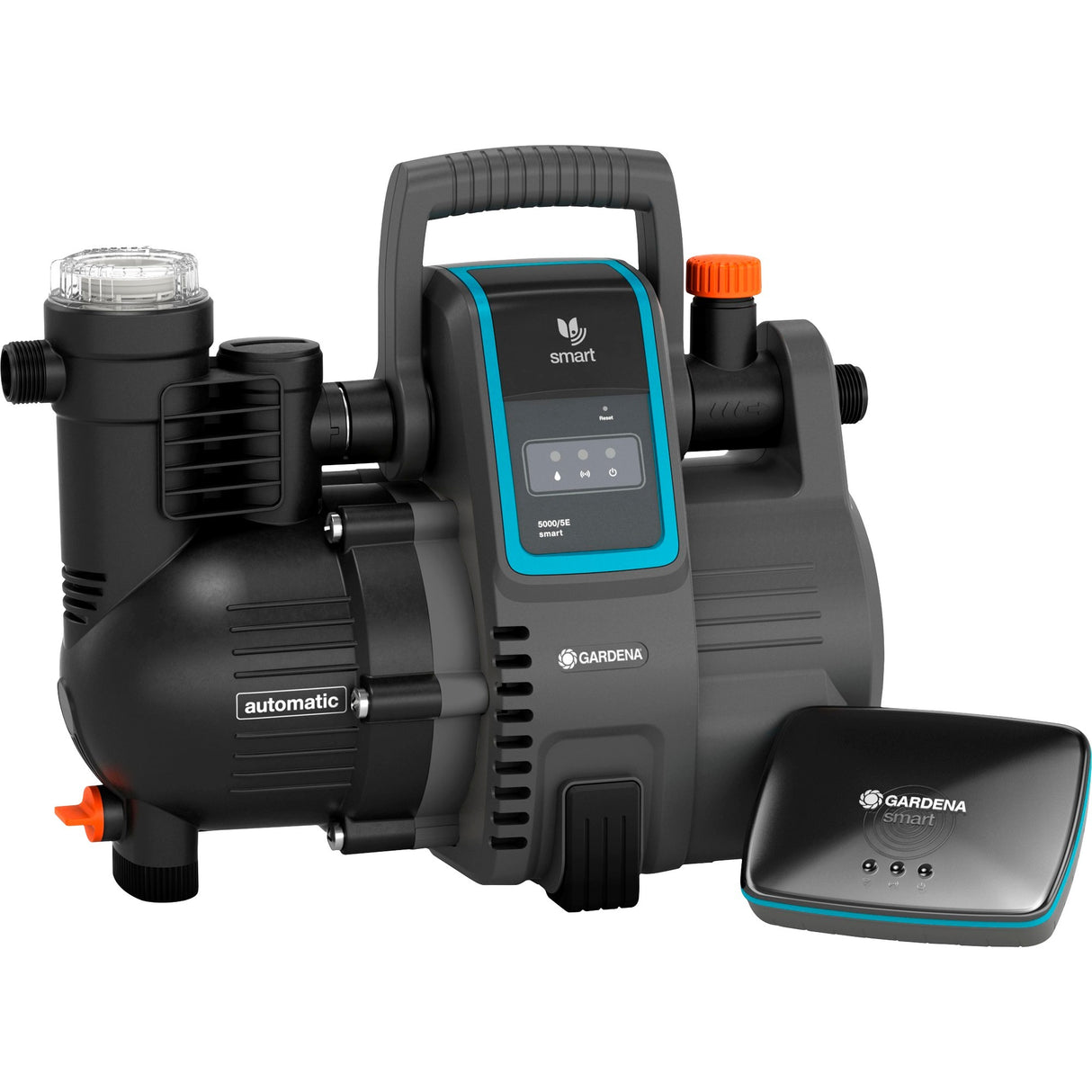 Gardena smart trykforstærkningspumpe 5000 5e - 1300w - 5000 l h - inklusive smart gateway