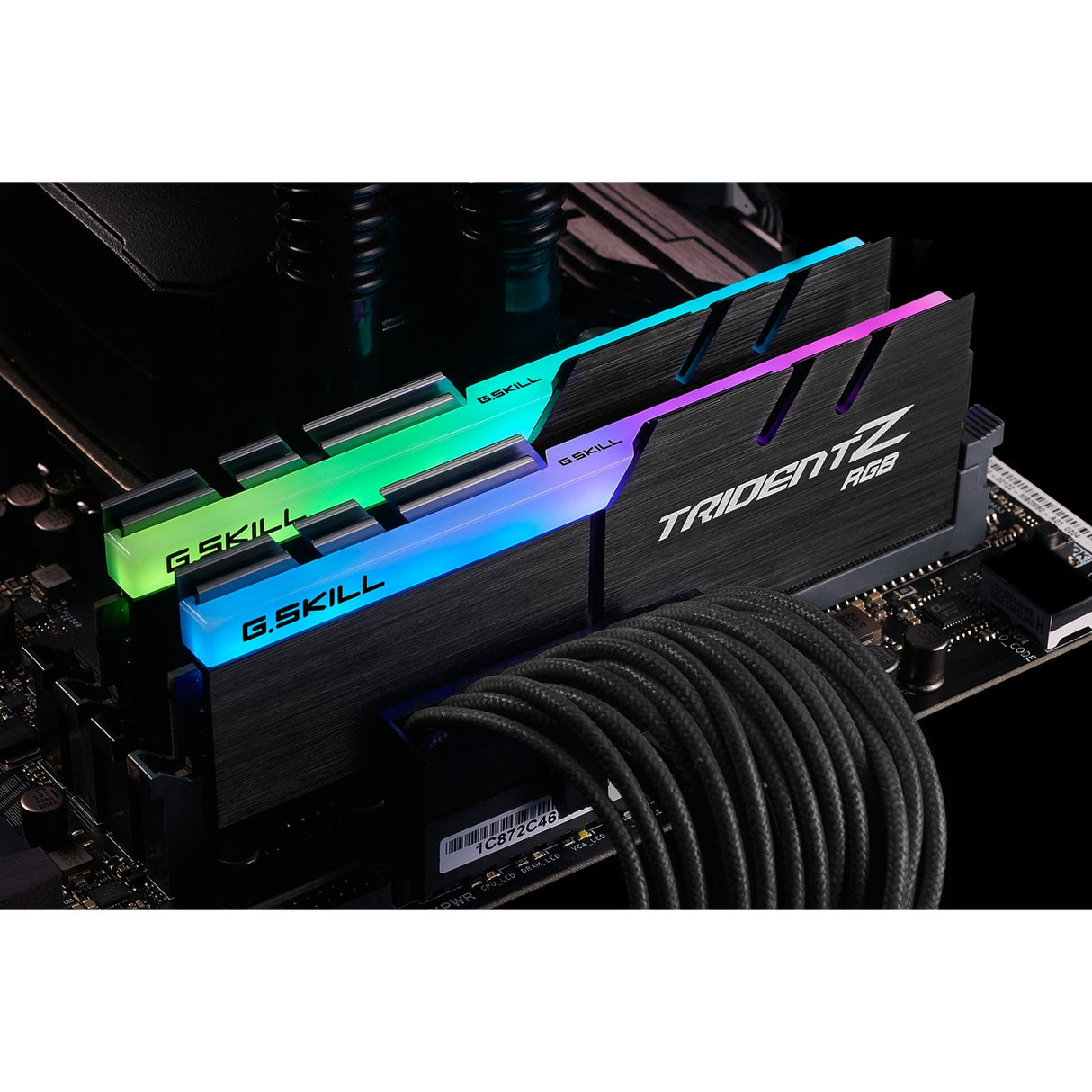 G.skill 32 GB ddr4-3200 (2x 16 GB) RAM (sort, f4-3200c16d-32gtzr, xmp 2.0)