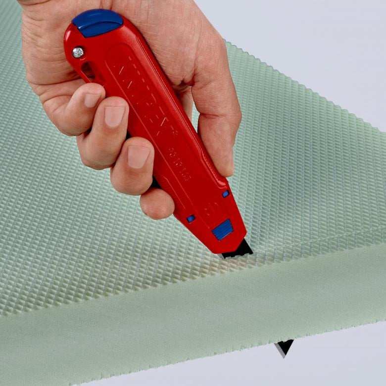 Knipex cutix universal knivboksskærer (rød blå, inkl. 2 knivblade)