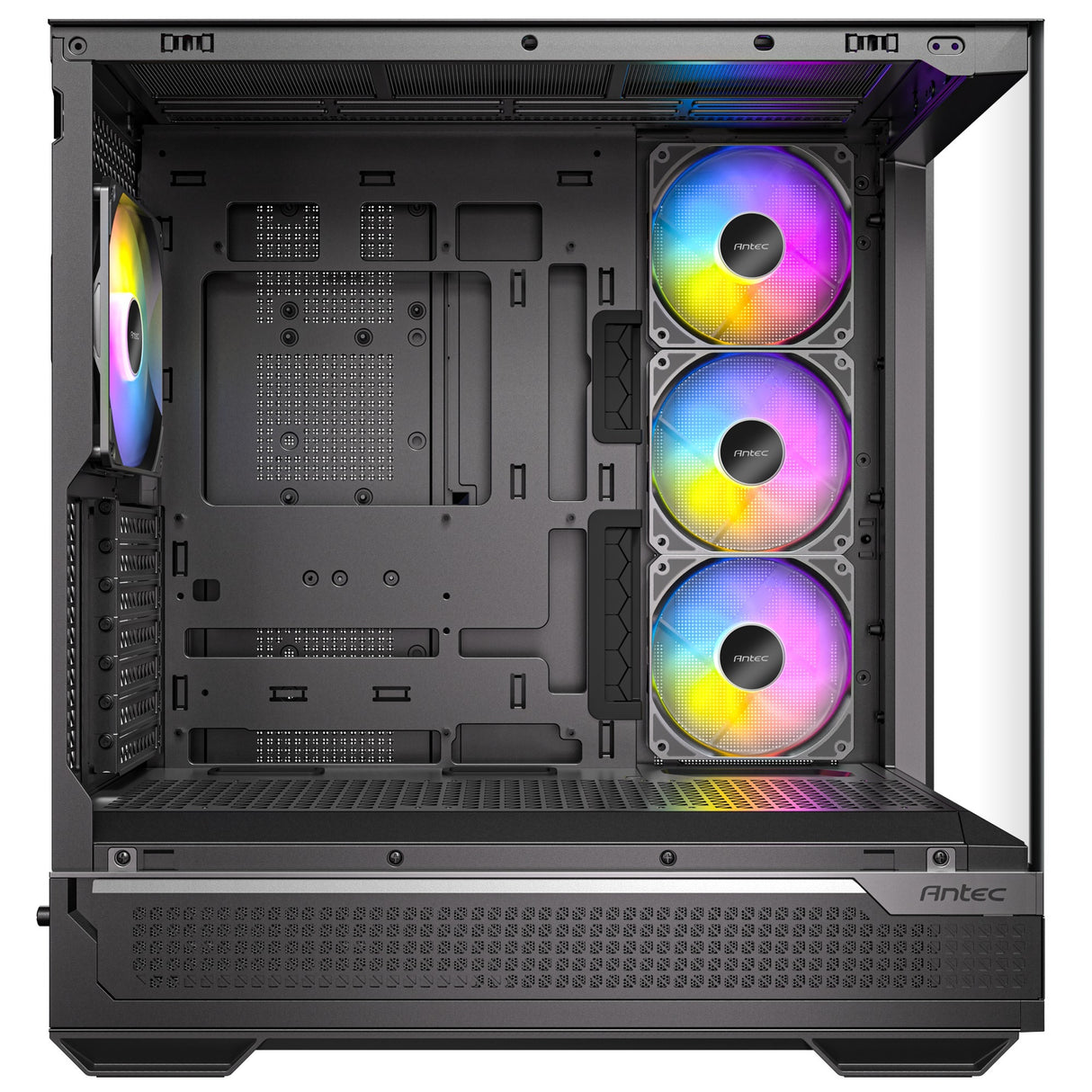 Antec c7 argb midi tårnhus (sort | 2x USB-A | 1x USB-C | hærdet glas)
