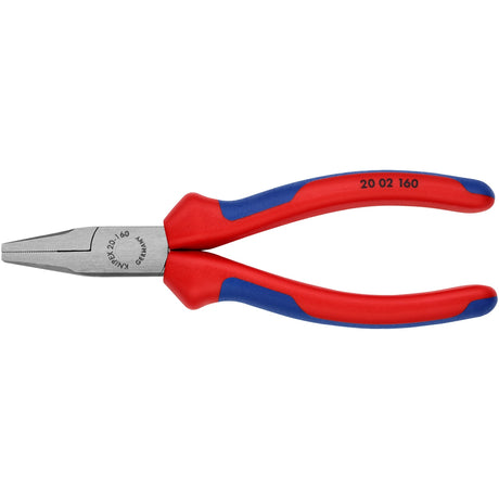 Knipex fladbøjetænger 20 02 160 gribetang (rød blå)