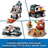 Lego City - rumbase og raketaffyringspude byggelegetøj (60434)