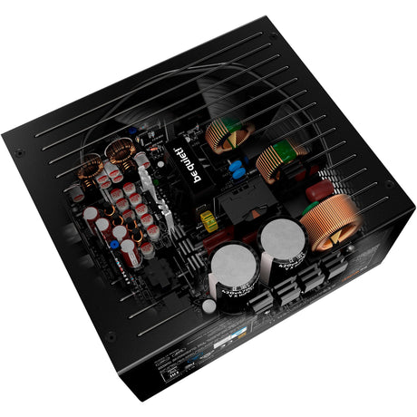 Vær stille! straight power 12 platinum modulær 750 watt strømforsyning (sort, 1x 12v-2x6, 4x pcie)