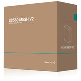Deepcool CC560 Mesh V2 Midi Tower-hus (sort | 2x USB-A | RGB | Vindue)