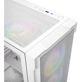 Xyz PC Gear Airone 300-X Mesh Midi Tower-hus (hvid | 1x USB-A | 1x USB-C | Hærdet glas)