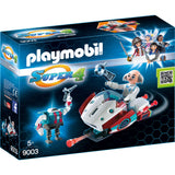Playmobil super 4 - skyjet med dr. x robot byggelegetøj (9003)