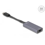 Delock USB-C > 2,5 Gigabit LAN Slank netværksadapter (grå)