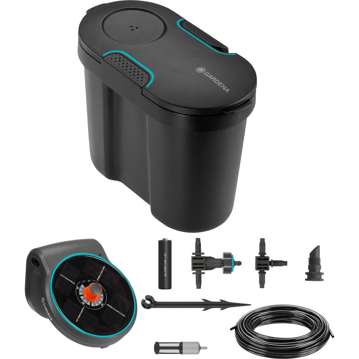 Gardena aquabloom med vandreservoir - velegnet til 20 potteplanter