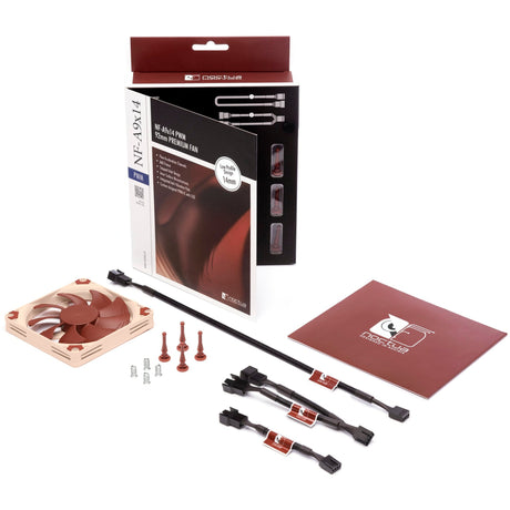 Noctua nf-a9x14 kabinet blæser (brun, 92 x 92 x 14 mm, pwm)