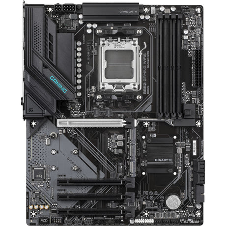 Gigabyte B850 Gaming WiFi6 Socket AM5 Bundkort (sort, RAID, GB-LAN, WiFi 6, BT, lyd, ATX)
