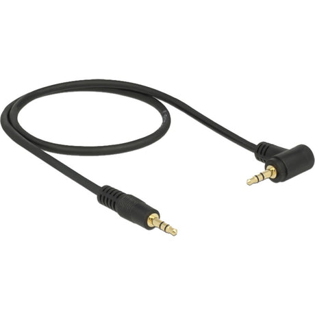Delock 3,5 mm hankabel > 3,5 mm hankabel (sort, 0,5 meter)
