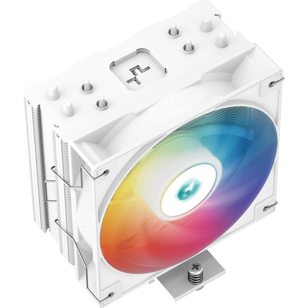 Deepcool AG400 WH ARGB CPU-køler (hvid)