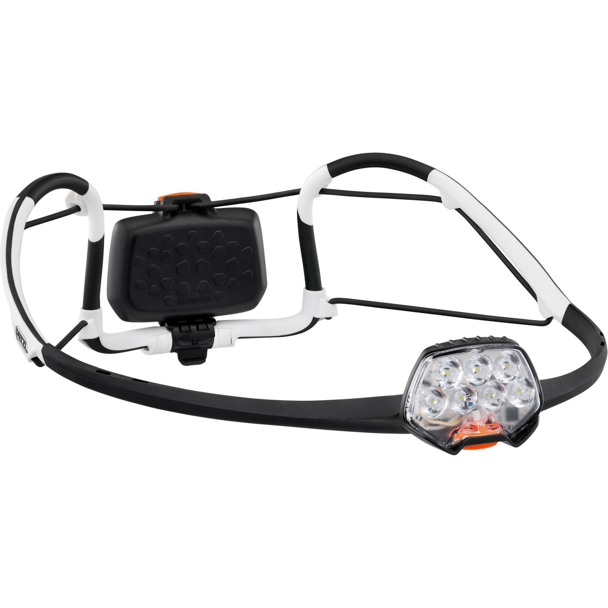 Petzl iko forlygte LED-belysning (sort og hvid)